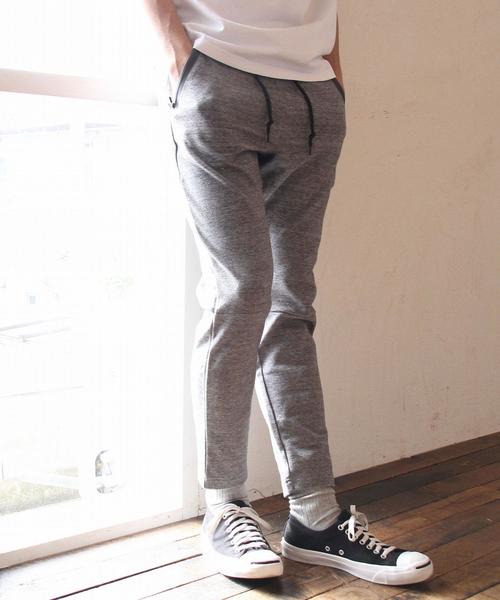 coen（コーエン）の「ダブルフェイステックアンクルカットイージーパンツ（その他パンツ・メンズ・ブラック/グレー・X-LARGE/LARGE/MEDIUM/SMALL）」の14枚目の写真