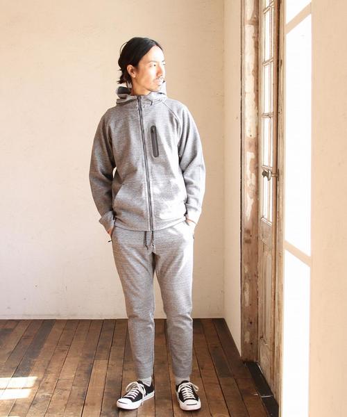 coen（コーエン）の「ダブルフェイステックアンクルカットイージーパンツ（その他パンツ・メンズ・ブラック/グレー・X-LARGE/LARGE/MEDIUM/SMALL）」の9枚目の写真