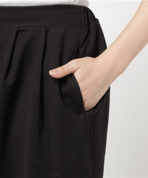 Honeys(ハニーズ)の「カットガウチョパンツ(その他パンツ・レディース・ブラック/ネイビー/杢グレー・L/S/M)」の9枚目の写真