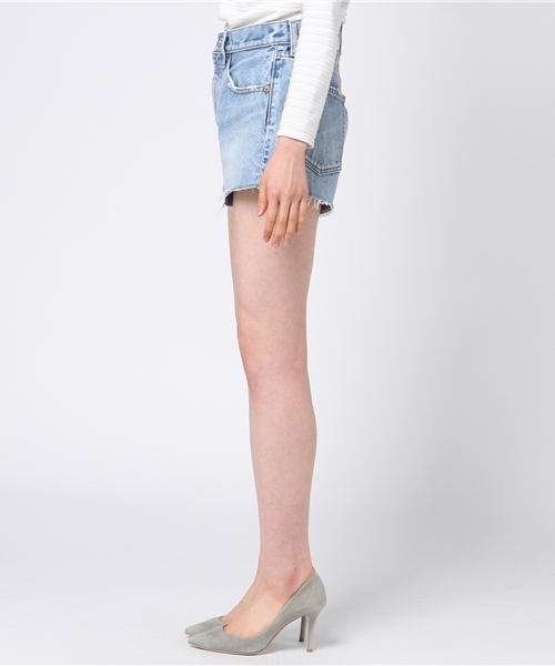 MOUSSY（マウジー）の「DENIM S/PT（デニムパンツ・レディース・ワンウォッシュ/ブルー/ブルー系その他・0/1/2）」の16枚目の写真