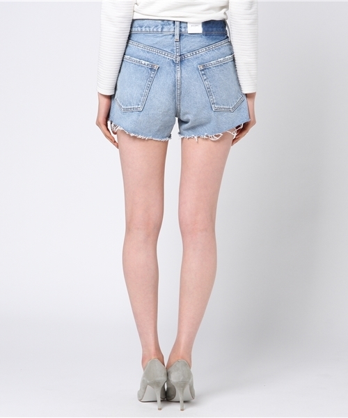 MOUSSY（マウジー）の「DENIM S/PT（デニムパンツ・レディース・ワンウォッシュ/ブルー/ブルー系その他・0/1/2）」の17枚目の写真