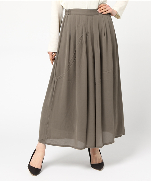 Honeys(ハニーズ)の「ロングスカーチョ(その他パンツ・レディース・ネイビー/ブルー系その他/ブラック/ピンク/ブルー系その他2/ブルー系その他3/ホワイト系その他/カーキ・L/M/S)」の3枚目の写真