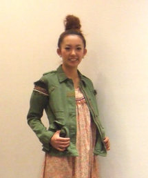 Another Edition | AE[S]SHOULDER BEADS BLSN(ミリタリージャケット)