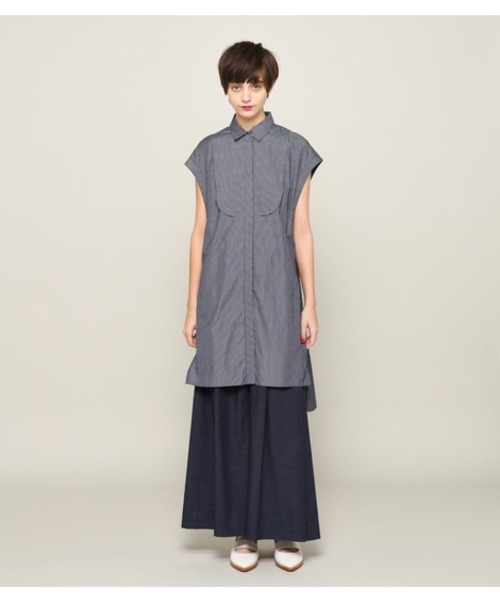 PEGGY LANA（ペギーラナ）の「West Cross Wide PT（その他パンツ・レディース・ネイビー/イエロー/チャコールグレー・2/1）」の3枚目の写真