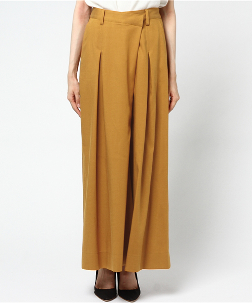 PEGGY LANA（ペギーラナ）の「West Cross Wide PT（その他パンツ・レディース・ネイビー/イエロー/チャコールグレー・2/1）」の4枚目の写真