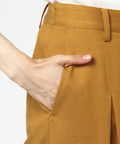 PEGGY LANA（ペギーラナ）の「West Cross Wide PT（その他パンツ・レディース・ネイビー/イエロー/チャコールグレー・2/1）」の10枚目の写真