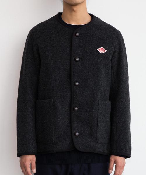 DANTON（ダントン）の「[ダントン] SC★DANTON W/M ノーカラージャケット / ブルゾン（ブルゾン・メンズ・ダークグレー/ネイビー・40/42）」の8枚目の写真