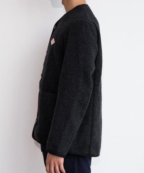 DANTON（ダントン）の「[ダントン] SC★DANTON W/M ノーカラージャケット / ブルゾン（ブルゾン・メンズ・ダークグレー/ネイビー・40/42）」の7枚目の写真