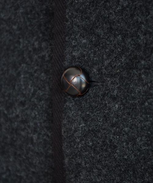 DANTON（ダントン）の「[ダントン] SC★DANTON W/M ノーカラージャケット / ブルゾン（ブルゾン・メンズ・ダークグレー/ネイビー・40/42）」の11枚目の写真