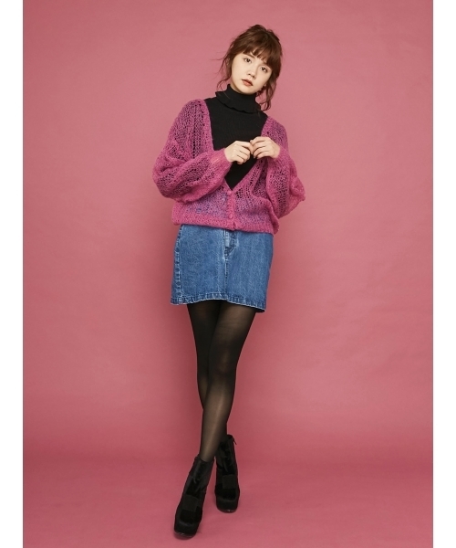 merry jenny（メリージェニー）の「パッチワークショートブーツ（その他シューズ・レディース・イエロー/ブラック/ピンク・LARGE/MEDIUM）」の14枚目の写真