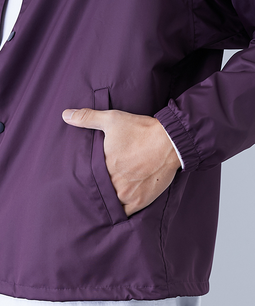 N.HOOLYWOOD（N.ハリウッド）の「【N.HOOLYWOOD】EX.ルーズコーチジャケット（ブルゾン・メンズ・ブラック/パープル/イエロー・38/36）」の8枚目の写真