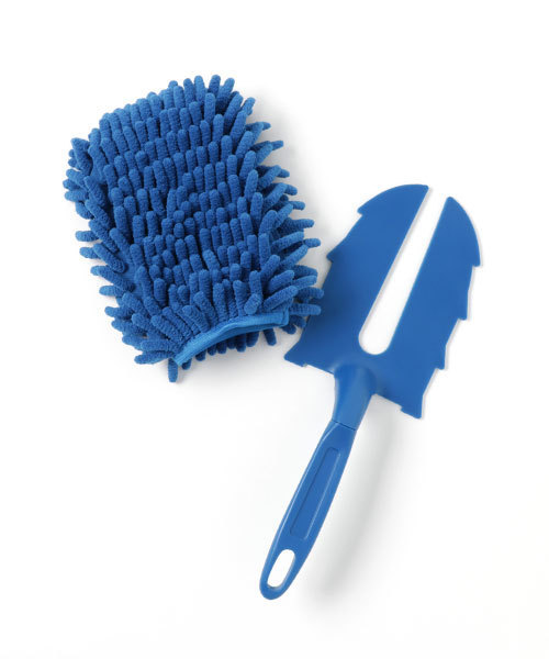 GORDON MILLER（ゴードンミラー）の「GORDON MILLER（ゴードンミラー）　マイクロファイバー　ハンディモップ（掃除グッズ・メンズ・ブルー/イエロー・ONE SIZE）」の3枚目の写真