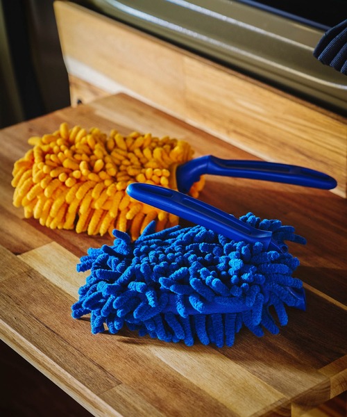 GORDON MILLER（ゴードンミラー）の「GORDON MILLER（ゴードンミラー）　マイクロファイバー　ハンディモップ（掃除グッズ・メンズ・ブルー/イエロー・ONE SIZE）」の13枚目の写真