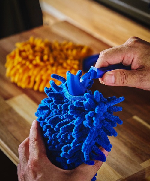 GORDON MILLER（ゴードンミラー）の「GORDON MILLER（ゴードンミラー）　マイクロファイバー　ハンディモップ（掃除グッズ・メンズ・ブルー/イエロー・ONE SIZE）」の14枚目の写真