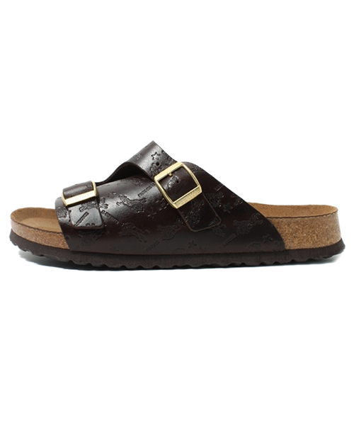 BIRKENSTOCK（ビルケンシュトック）の「ZURICH/チューリッヒ アマルフィ  <IL BISONTE × Papillio> (MEN)（サンダル・メンズ・ダークブラウン・39/40/41/42）」の2枚目の写真