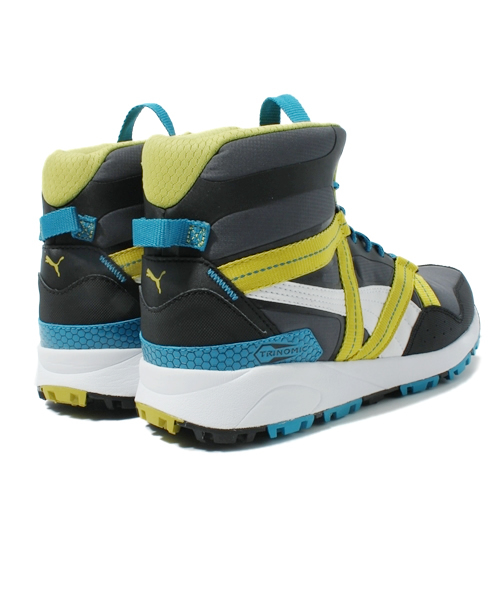 PUMA(プーマ)の「トライノミック トレイル ミッド (UNISEX) - puma archive(スニーカー・メンズ・ダークグレー/ブルー系その他・22.5cm/23cm/23.5cm/24cm/24.5cm/25cm/25.5cm/26cm/26.5cm/27cm/27.5cm/28cm/28.5cm/29cm/30cm)」の5枚目の写真