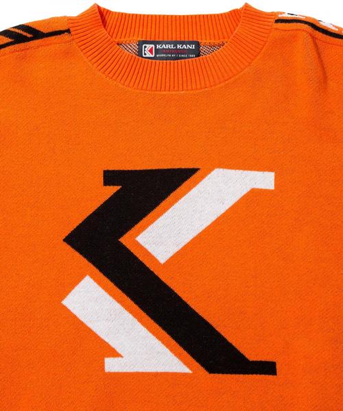 カールカナイのスウェットセーター Karl Kani] シャギー ロゴ クルー セーター | PEET ONLINE STORE
