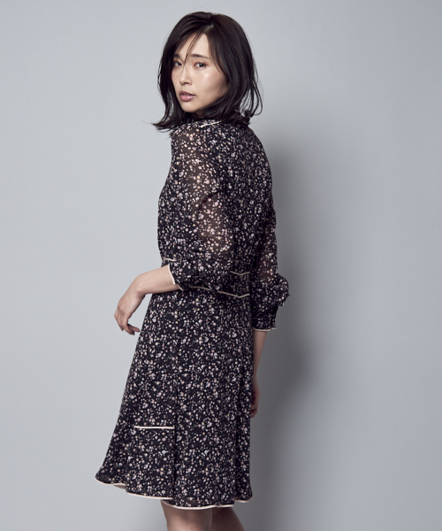 ALLSAINTS（オールセインツ）の「KAY PEPPER DRESS | フラワープリント 