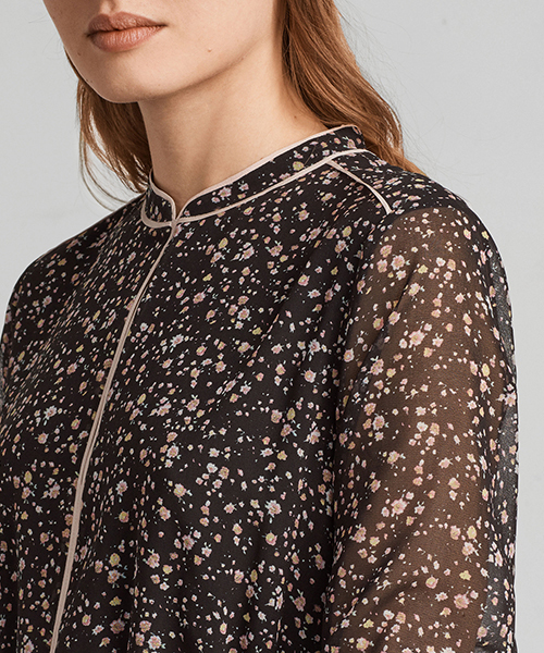 ALLSAINTS（オールセインツ）の「KAY PEPPER DRESS | フラワープリント 