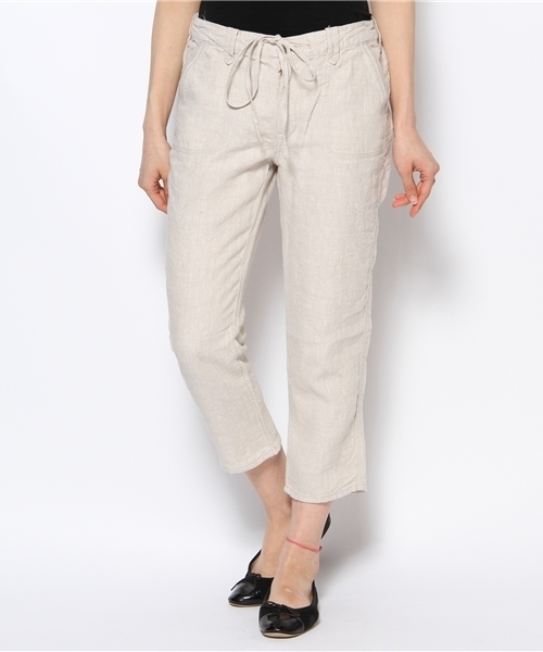 coen（コーエン）の「フレンチリネンイージーパンツ（その他パンツ・レディース・Navy/Nat・MEDIUM/LARGE）」の15枚目の写真