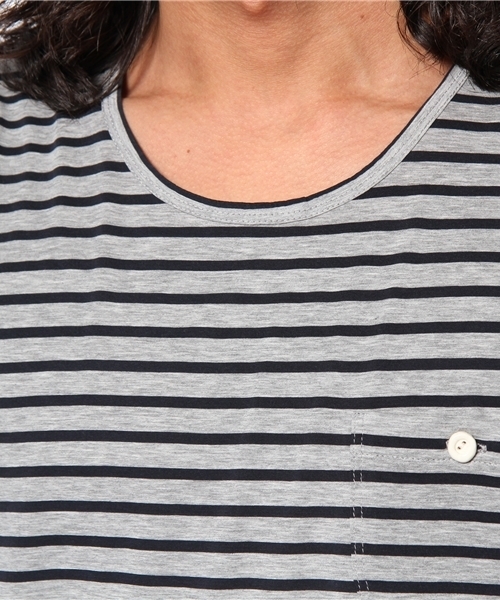 EEL(イール)の「陶器釦のポケTEE2013(Tシャツ/カットソー・メンズ・ホワイト系その他/グレー系その他・LARGE/MEDIUM/SMALL)」の5枚目の写真