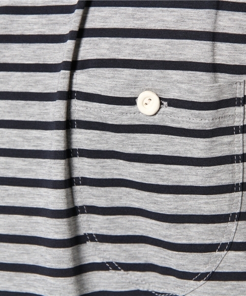 EEL(イール)の「陶器釦のポケTEE2013(Tシャツ/カットソー・メンズ・ホワイト系その他/グレー系その他・LARGE/MEDIUM/SMALL)」の8枚目の写真
