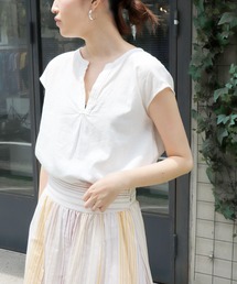 SLOBE IENA | R/Liスキッパーフレンチスリーブブラウス◆(シャツ/ブラウス)