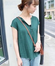 SLOBE IENA | R/Liスキッパーフレンチスリーブブラウス◆(シャツ/ブラウス)