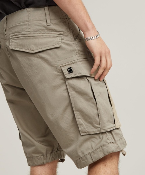 G-STAR(ジースター)の「ROVIC RELAXED SHORT/ジップディテールリラックスカーゴショートパンツ(その他パンツ・メンズ・ブラック/ネイビー/カーキオリーブ/ベージュ・32inch/30inch/28inch/34inch/31inch/29inch/27inch/33inch/36inch)」の17枚目の写真