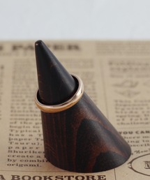 【vie】ステンレス甲丸リング/金属アレルギーフリー