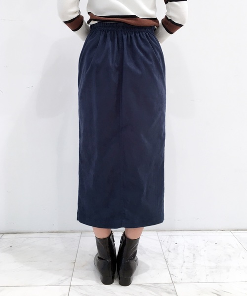 Banner Barrett（バナーバレット）の「【WEB限定】 FAKE SUEDE LONG SKIRT/スエードタイトスカート（スカート・レディース・ブラック/ブラウン/ブルー・36/38）」の11枚目の写真
