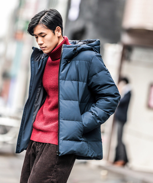 Ciaopanic チャオパニック の 河田フェザー 光電子ダウンフードジャケット ダウンジャケット コート Wear