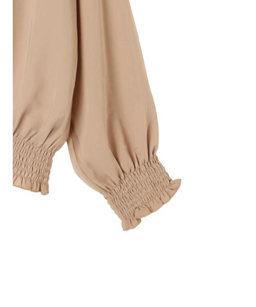 AMERICAN HOLIC（アメリカンホリック）の「シャーリングブラウス（シャツ/ブラウス・レディース・アイボリー/ブラック/ベージュ・FREE）」の14枚目の写真