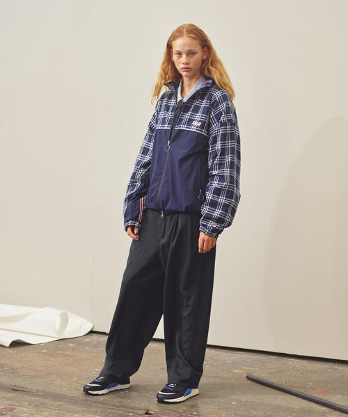 FILA（フィラ）の「＜FILA × monkey time＞ CHECK PANEL TRACK JACKET ...