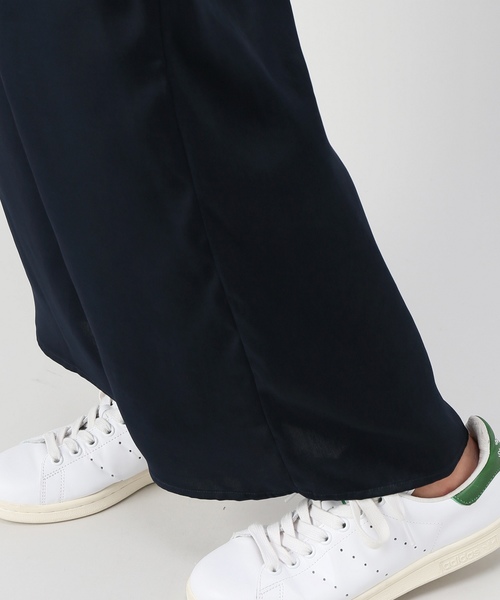 JOINT WORKS(ジョイントワークス)の「ピーチライクサテンパンツ(その他パンツ・レディース・ブラウン/グリーン/ネイビー・FREE)」の7枚目の写真