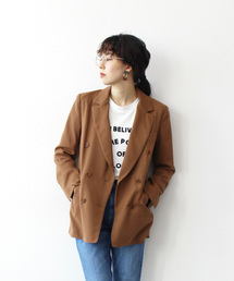 DRESSLAVE�i�h���X���C�u�j�́ulana mist twill double jacket(�_�u���e�[���[�h�W���P�b�g)�i�e�[���[�h�W���P�b�g�j�v