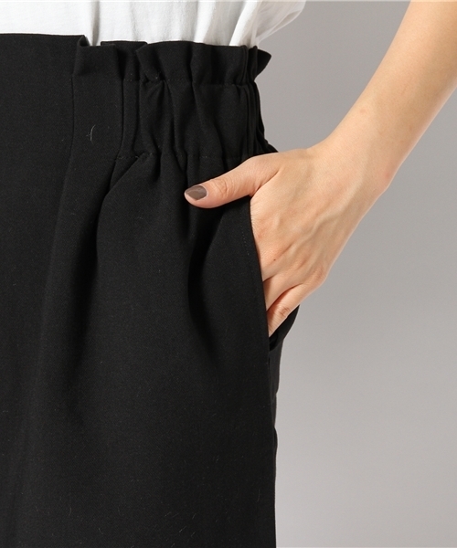 WHO'S WHO gallery（フーズフーギャラリー）の「タックギャザーコクーンスカート（スカート・レディース・ブラック/グレー/ワインレッド/ネイビー/その他・FREE）」の11枚目の写真