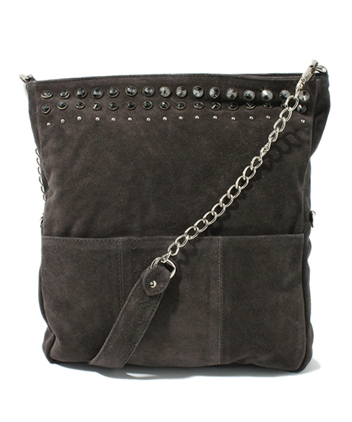 NANO universe（ナノユニバース）の「スタッズクラッチ（クラッチバッグ・レディース・グレー/ブラウン・FREE）」の10枚目の写真