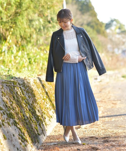 rps（アールピーエス）の「総レースプチハイネックブラウス（シャツ/ブラウス・レディース・オフホワイト/ホワイト系その他2/ブラック/ブラック系その他2/ラベンダー・M）」の8枚目の写真