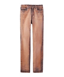 BLEACHED DENIM 5POCKET PANTS