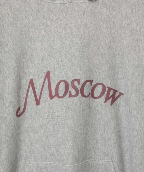 Champion（チャンピオン）の「【Champion】別注 ロゴプリントパーカー（パーカー・メンズ・ライトグレー/ブラック/グレー/オレンジ/ブラック系その他/オレンジ系その他・LL/M/L）」の14枚目の写真