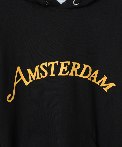 Champion（チャンピオン）の「【Champion】別注 ロゴプリントパーカー（パーカー・メンズ・ライトグレー/ブラック/グレー/オレンジ/ブラック系その他/オレンジ系その他・LL/M/L）」の10枚目の写真