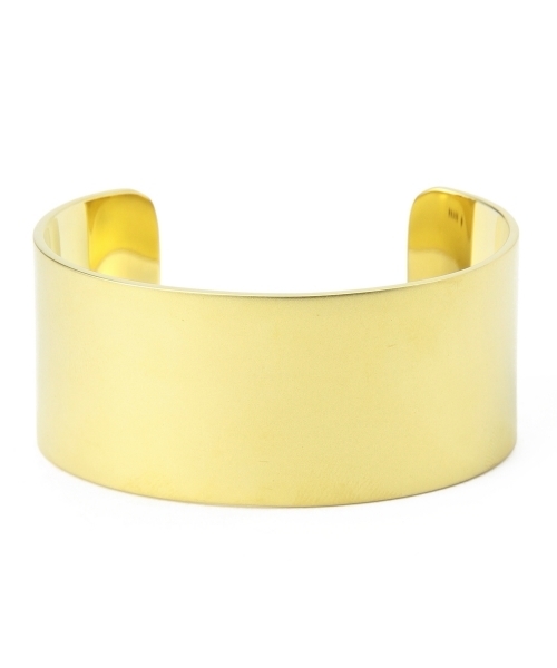 BEAMS BOY（ビームスボーイ）の「ΠBEAMS BOY / BRASS スーパーワイドバングル（バングル/リストバンド・レディース・イエロー系その他・ONE SIZE）」の6枚目の写真