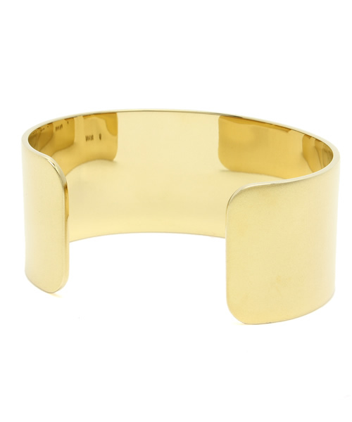 BEAMS BOY（ビームスボーイ）の「ΠBEAMS BOY / BRASS スーパーワイドバングル（バングル/リストバンド・レディース・イエロー系その他・ONE SIZE）」の3枚目の写真