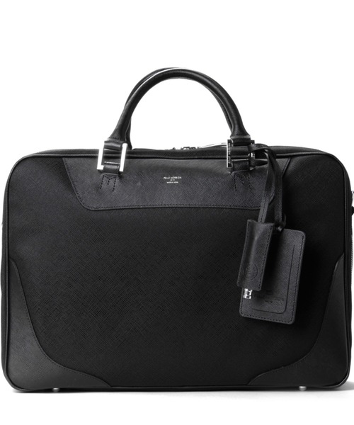 PELLE MORBIDA(ペッレモルビダ)の「CAPITANO(キャピターノ)ナイロン2ROOMブリーフ(ビジネスバッグ・メンズ・チャコールグレー/ブラック/ダークブラウン/ネイビー・FREE)」の3枚目の写真