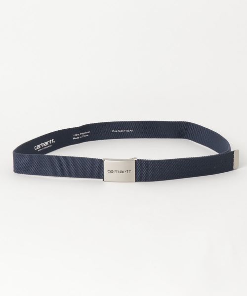 Carhartt WIP（カーハートダブリューアイピー）の「CLIP BELT CHROME（ベルト・メンズ・カーキ/オレンジ/ブルー/ブラック/エメラルドブルー/カモフラージュ・ONE SIZE）」の5枚目の写真