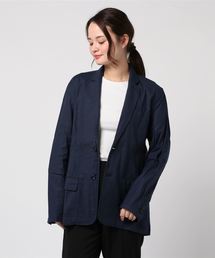 【Ir】綿麻ストレッチテーラージャケット