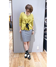 CIAOPANIC TYPY | ウエストリボンニットプルオーバー(ニット/セーター)