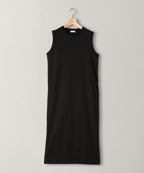 BEAUTY&YOUTH UNITED ARROWS（ビューティーアンドユースユナイテッドアローズ）の「BY コットン天竺スリットノースリーブワンピースо（ワンピース・レディース・ベージュ/ホワイト/ブラック・FREE）」の18枚目の写真