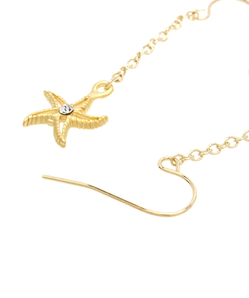 Chico(チコ)の「ブラブラシーピアス(ピアス(両耳用)・レディース・ゴールド/シルバー・FREE)」の4枚目の写真